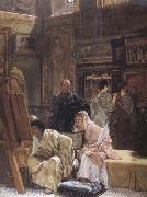 Alma-Tadema, Sir Lawrence The Picture Gallery (mk23) USA oil painting artist